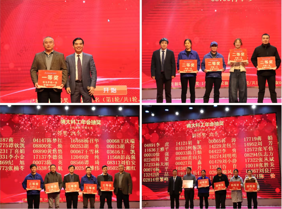 博大科工隆重召開(kāi)2025年度表彰大會(huì)暨聯(lián)歡晚會(huì) 博大科工隆重召開(kāi)2025年度表彰大會(huì)暨聯(lián)歡晚會(huì)